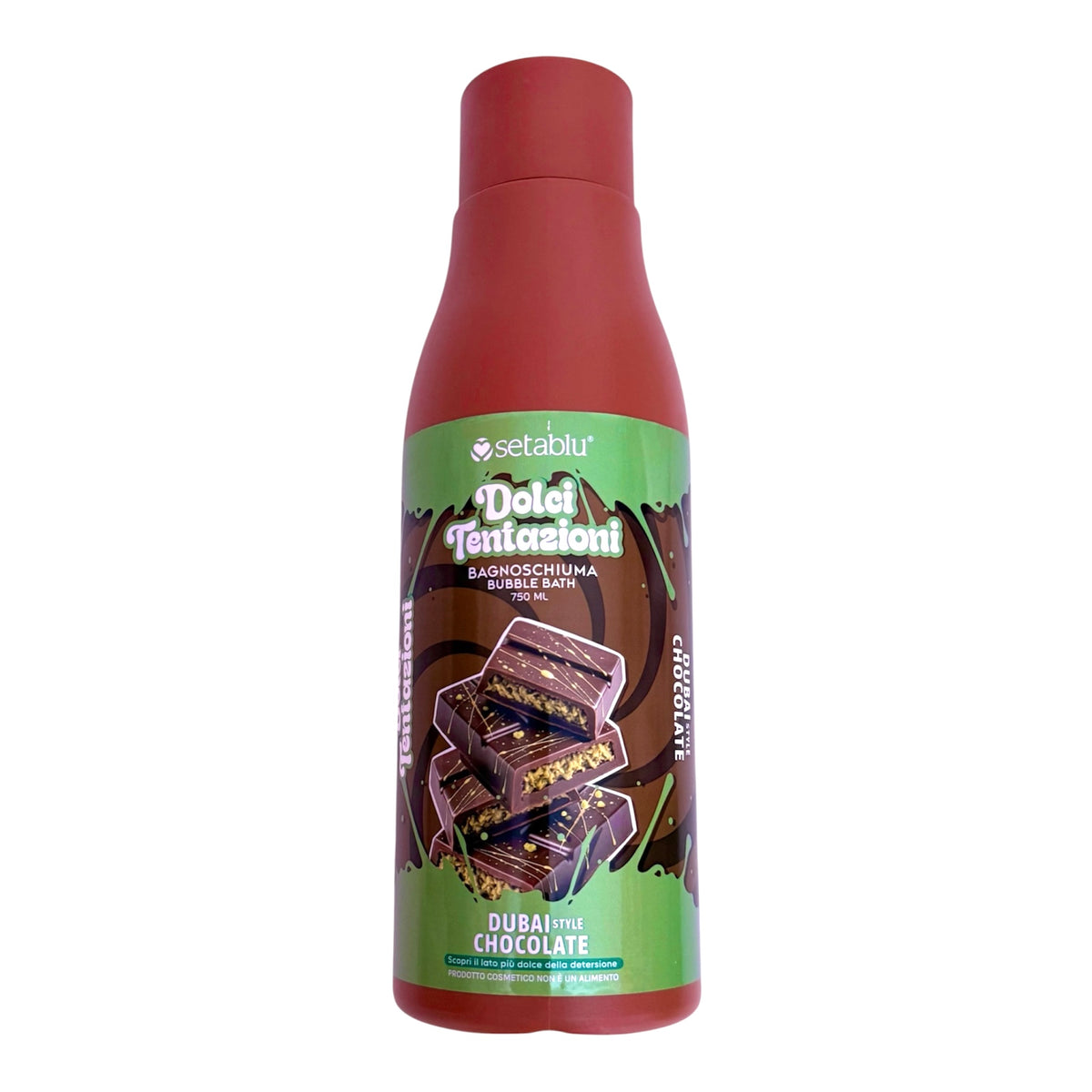 Bagnoschiuma Seta Blu Dolci Tentazioni Dubai Chocolate 750ml