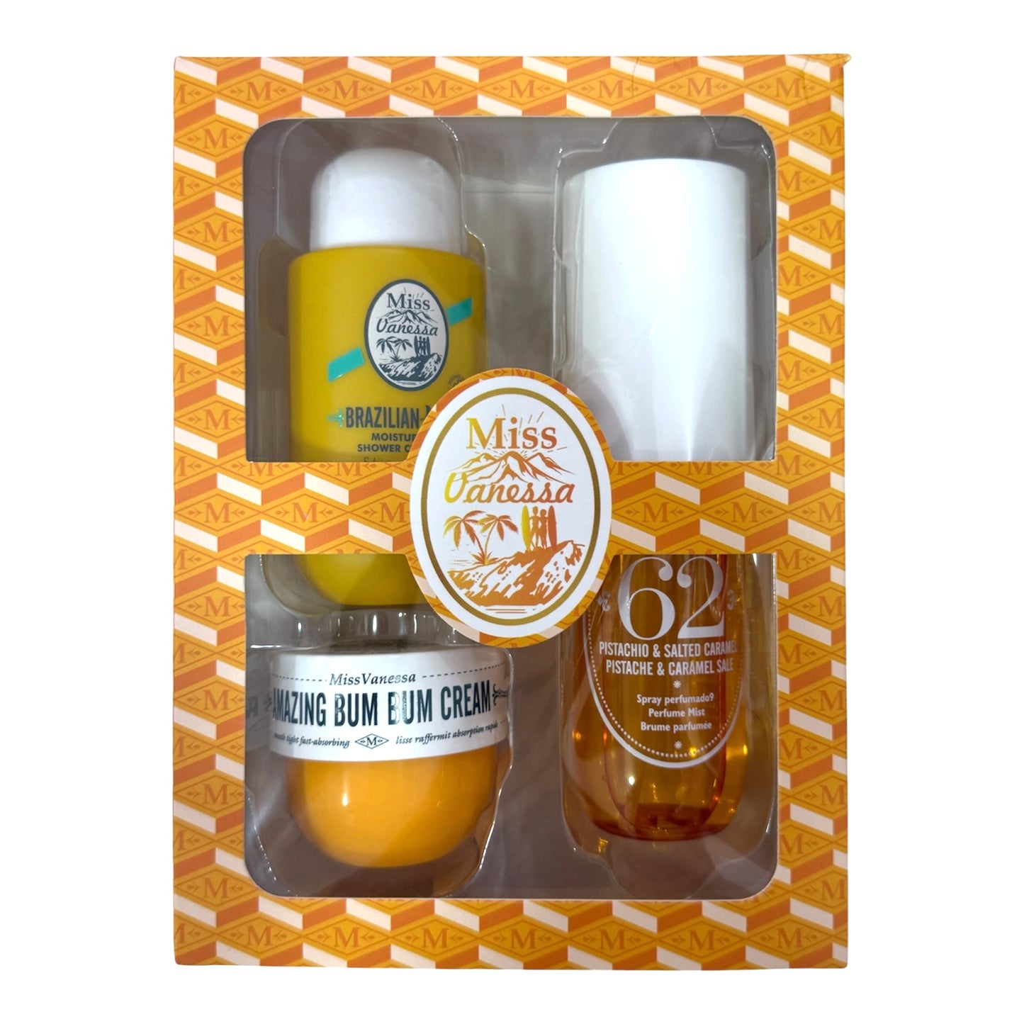 Kit Corpo 3pz Caramello Salato e Pistacchio