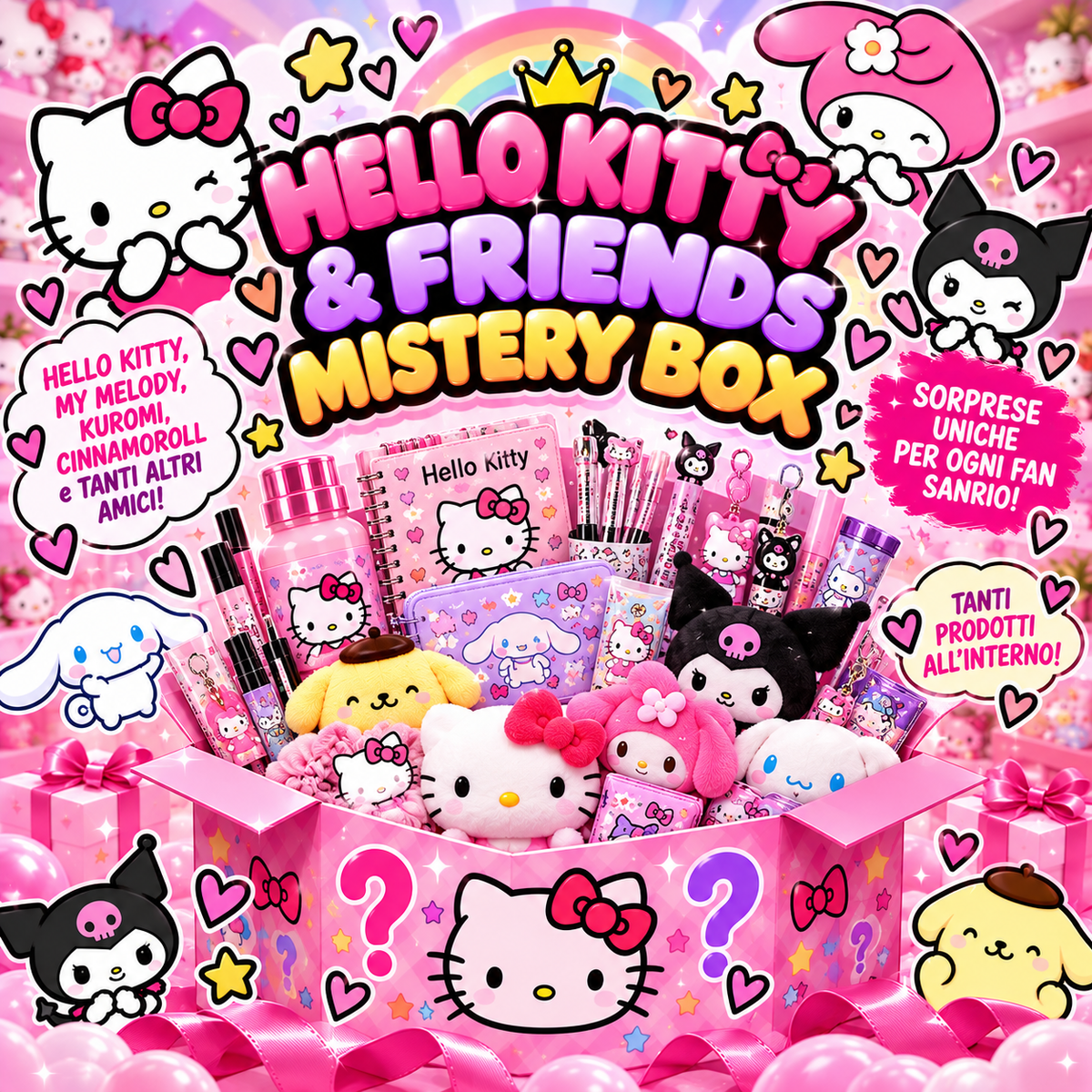 Hello Kitty & Friends Mistery Box