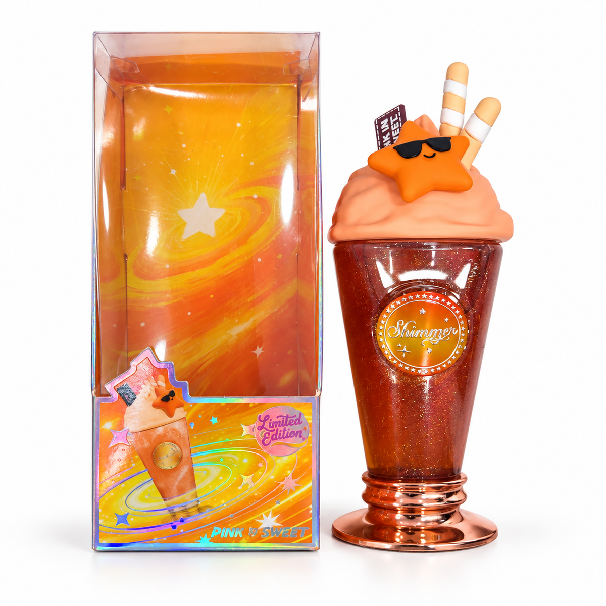 Acqua Profumata Corpo Fruttata Con Glitter
