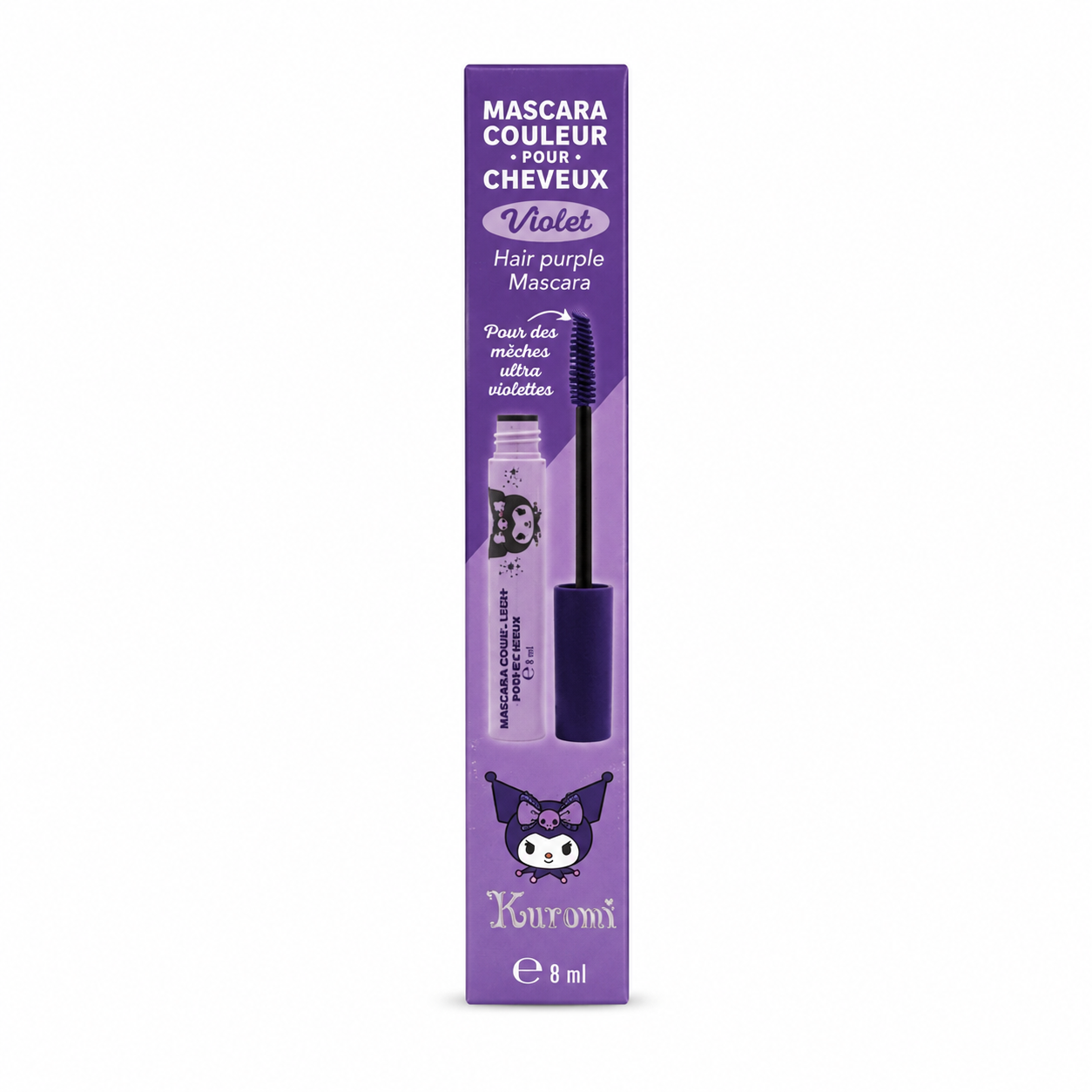 Mascara Colorato Capelli Viola Kuromi