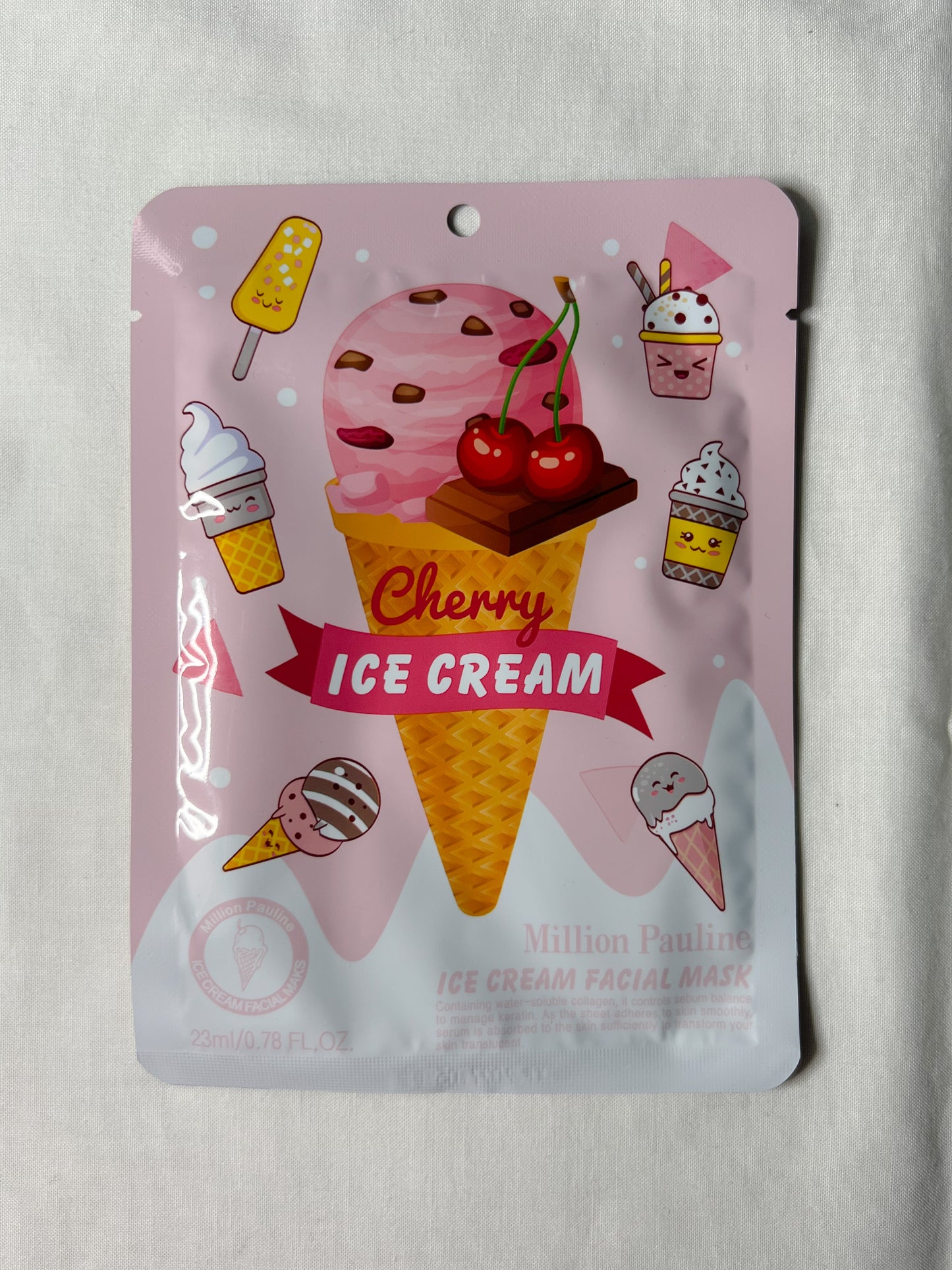 Maschera Viso Ice Cream Cherry