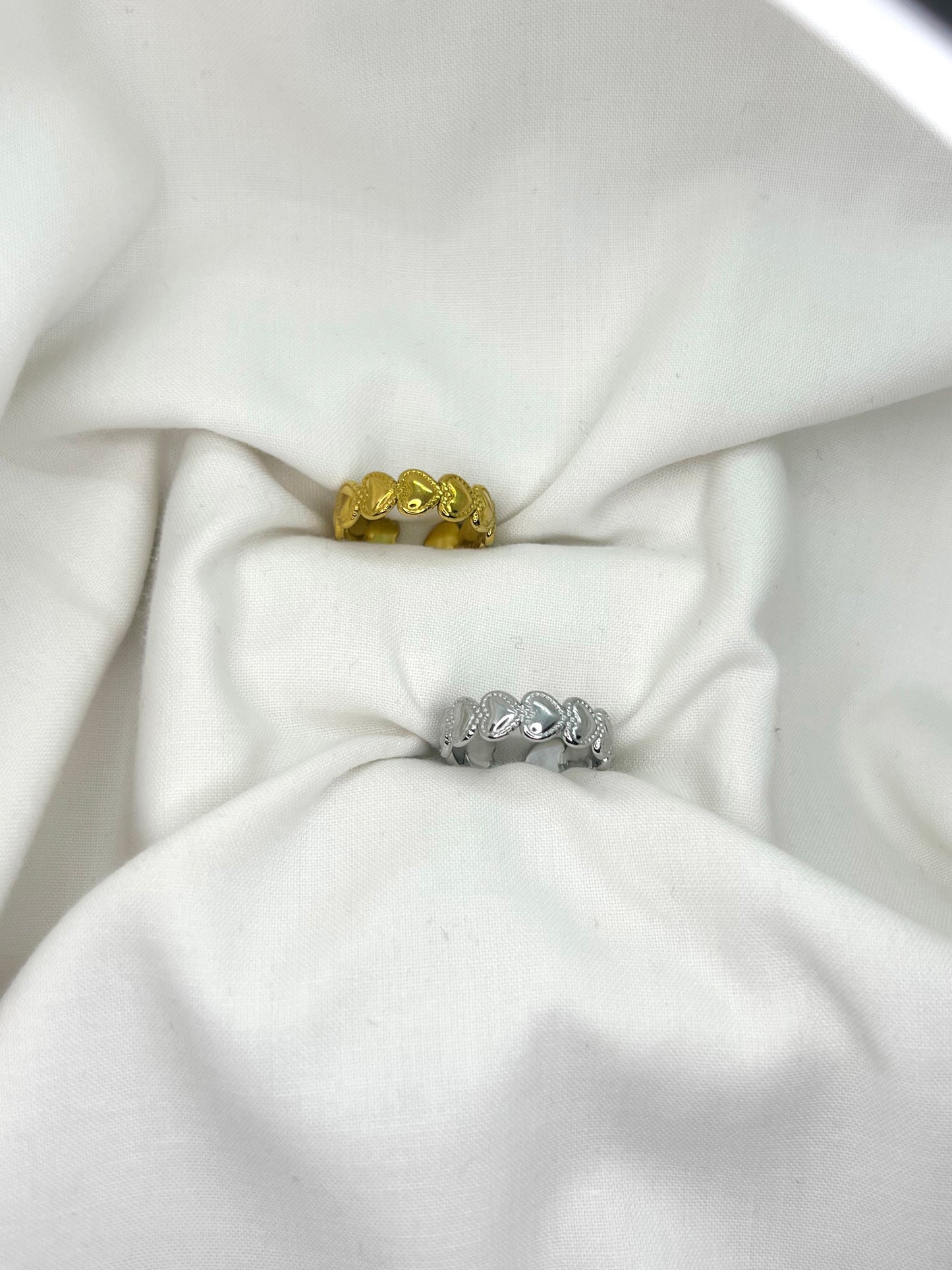 Anello Bouquet Di Cuori