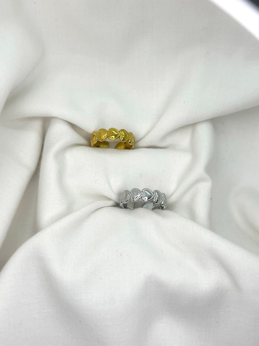 Anello Bouquet Di Cuori