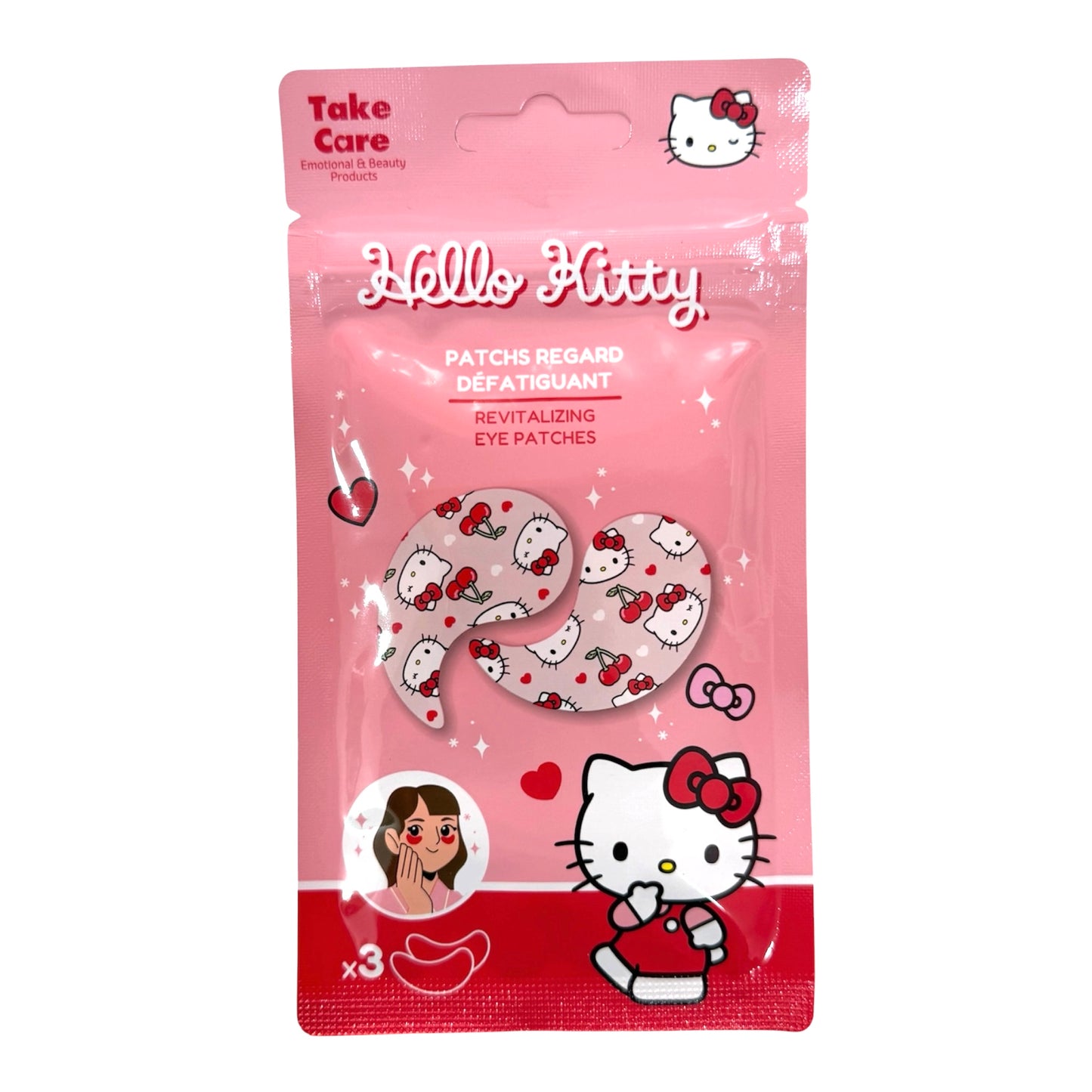 Patch Occhi 3 Pezzi Hello Kitty