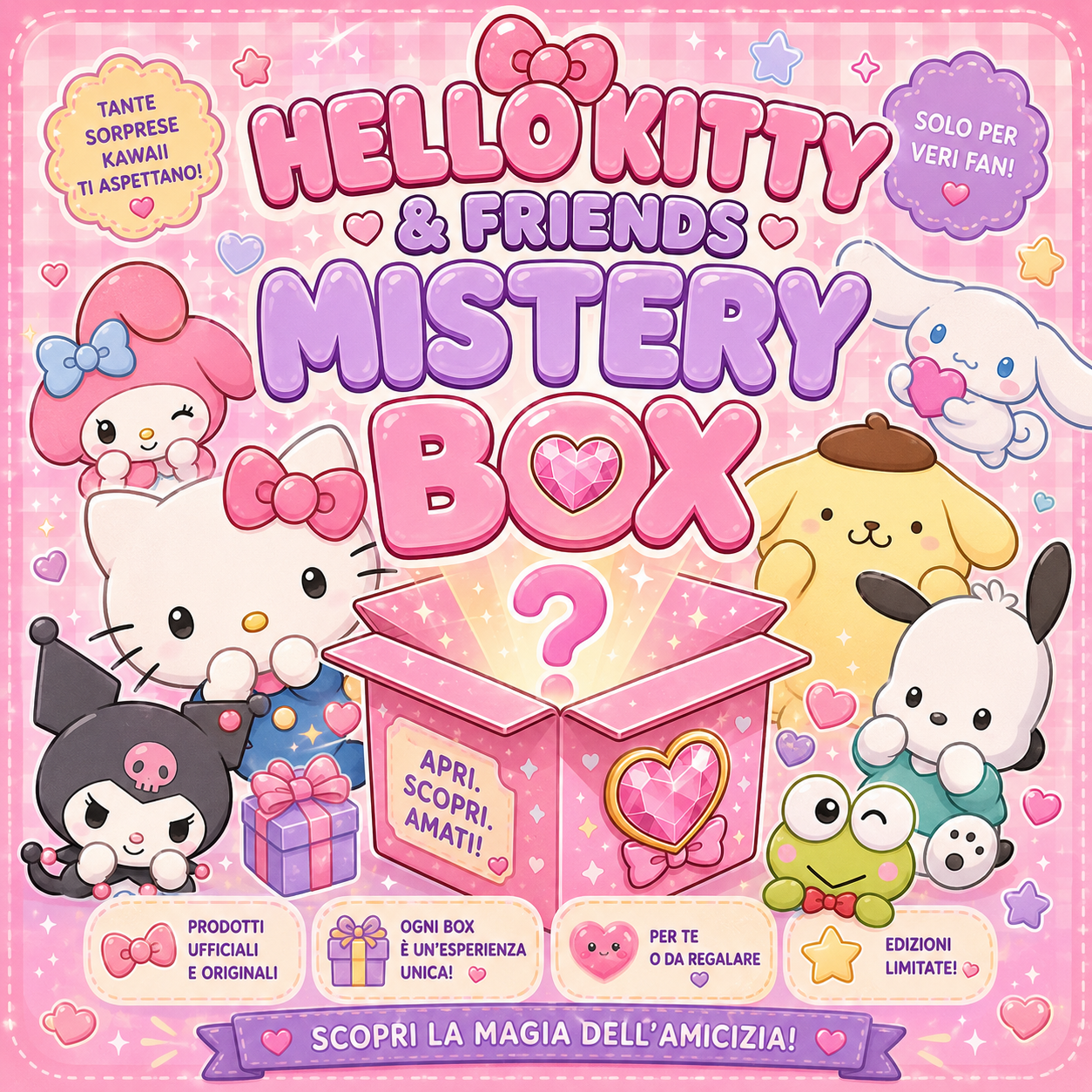 Mistery Box Hello Kitty & Friends