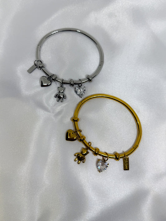 Bracciale Rigido Multi Charm