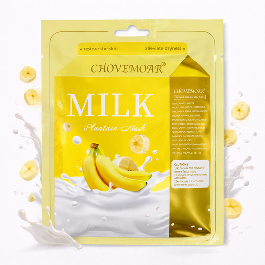Maschera Viso Latte e Banana