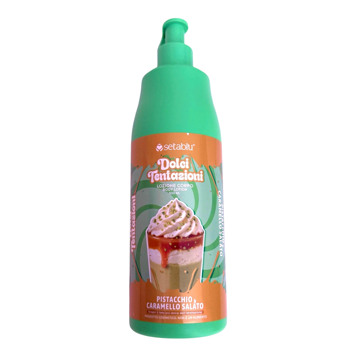 Crema Corpo Seta Blu Dolci Tentazioni Pistacchio e Caramello Salato 500ml