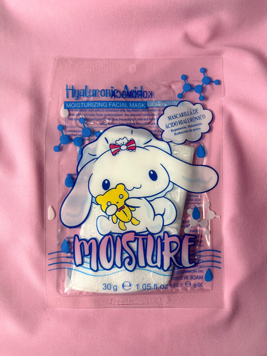 Maschera Viso Cinnamoroll Hyaluronic Acid