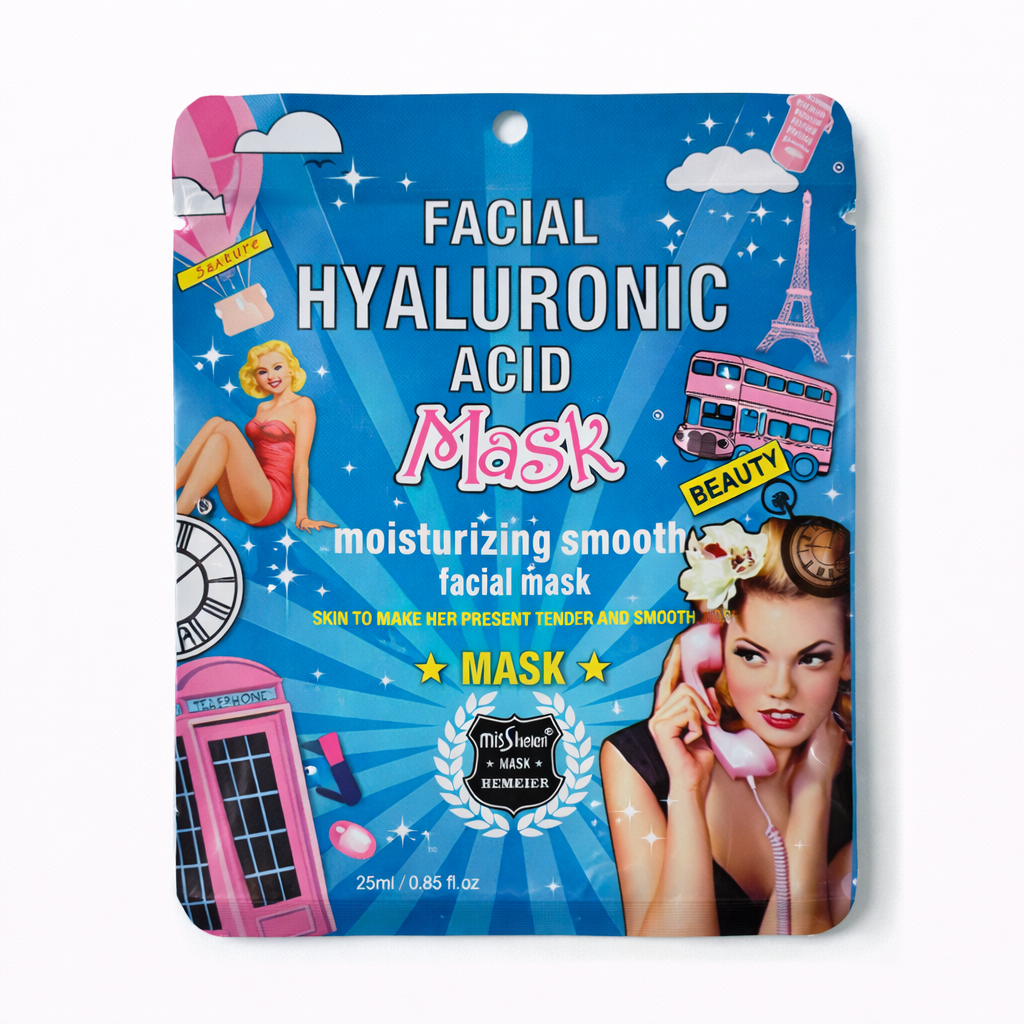Maschera Viso Con Acido Ialuronico