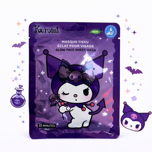 Maschera Viso Kuromi Illuminante