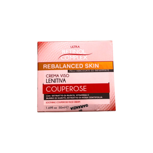 Crema Viso Lenitiva Con Vitamina C e Burro Di Karitè Retinol Complex 50ml