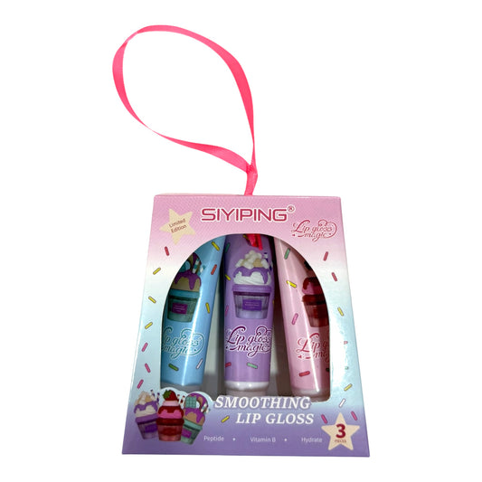 Cofanetto 3pz Lip Gloss Idratanti