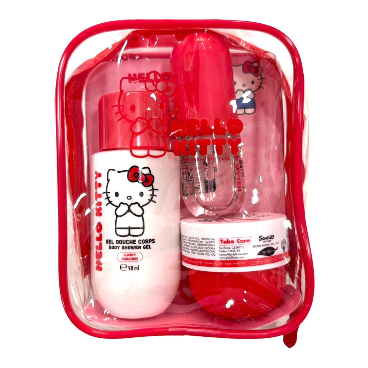 Set 3 Prodotti Corpo Hello Kitty