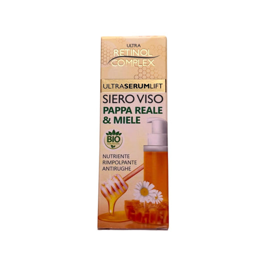 Siero Viso Nutriente Pappa Reale e Miele Retinol Complex