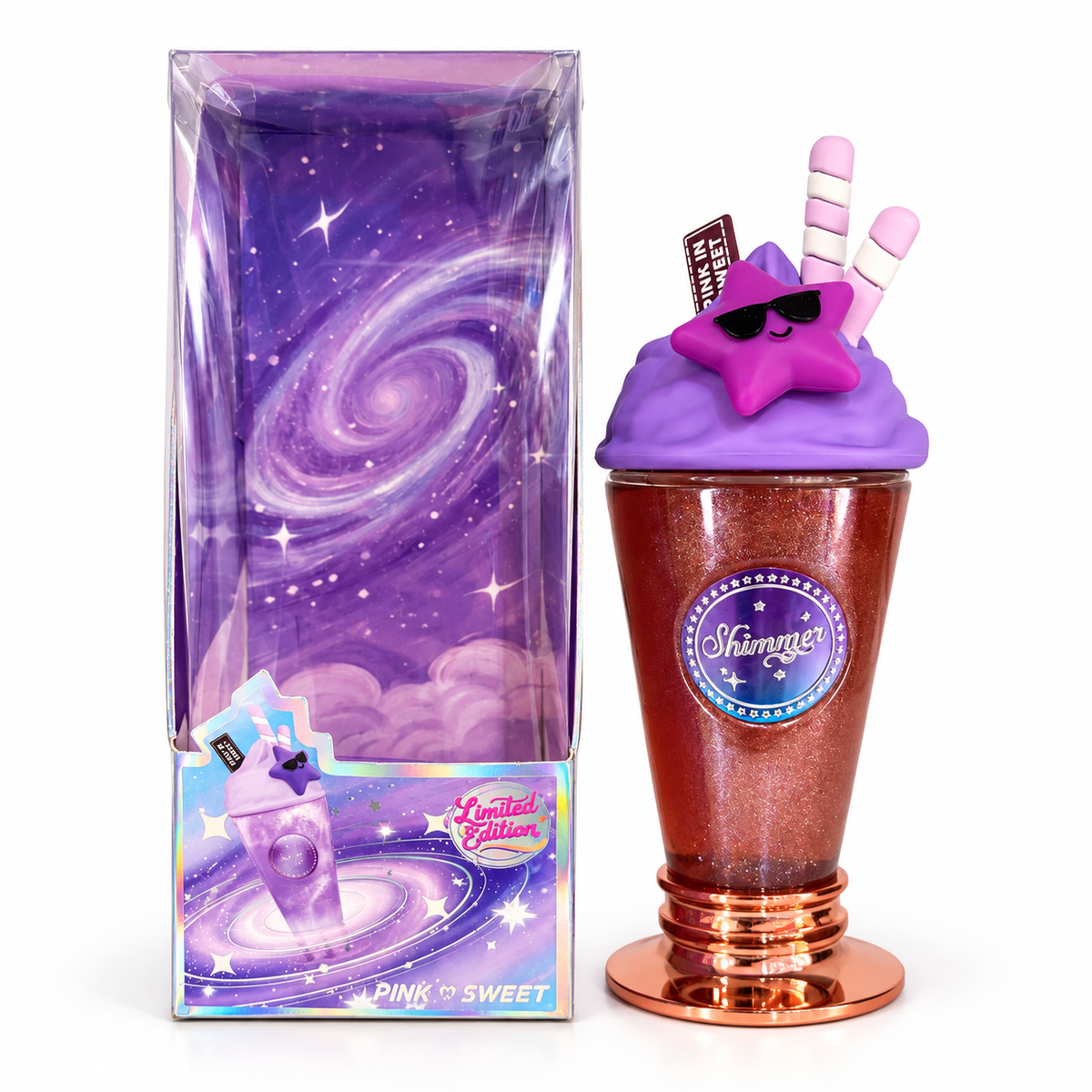 Acqua Profumata Corpo Fruttata Con Glitter
