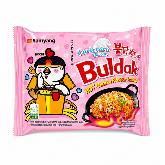 Buldak Noodles Carbonara