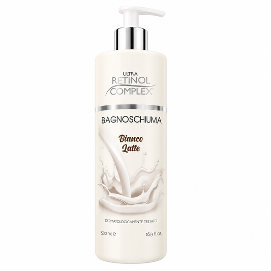 Bagnoschiuma Bianco Latte Retinol Complex
